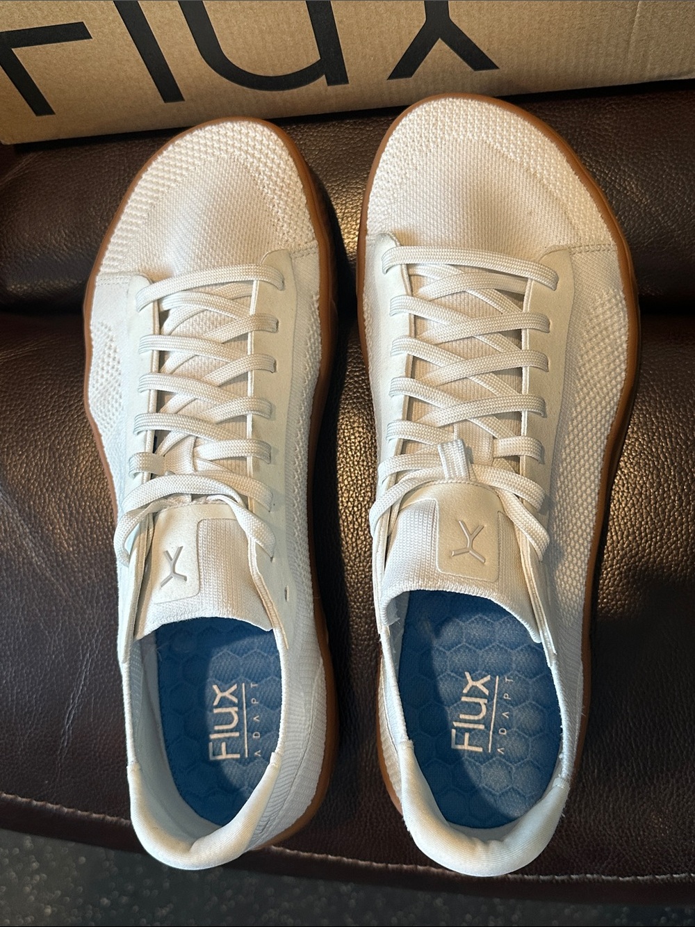 Flux Men’s Adapt Knit Sneakers with Gum Sole - Picture 4 of 10